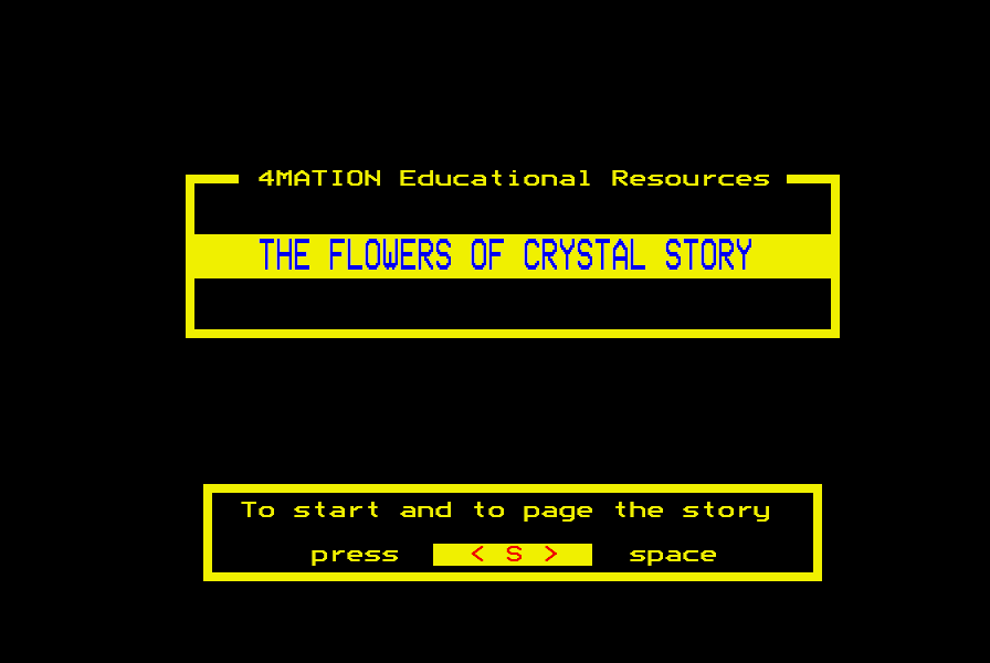 The story's first page