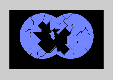 The binocular lenses cracked