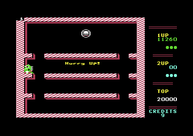 Round 1 with the HURRY UP banner