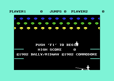 Clowns title screen