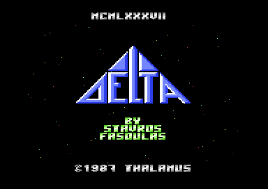 Delta title screen