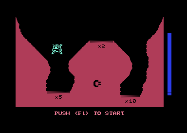 Jupiter Lander title screen
