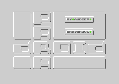 Paradroid title screen