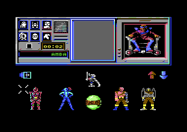 The team screen with the clock at 00:02 and the ticker scrolling the start of AMBASSADOR KRYXIX HAS BEEN EXECUTED
