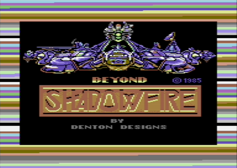 Shadowfire title screen