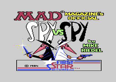 Spy vs Spy title screen