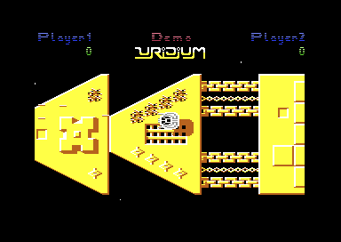 The Manta flying over a yellow Dreadnought in the demo