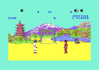 Way of the Exploding Fist title screen